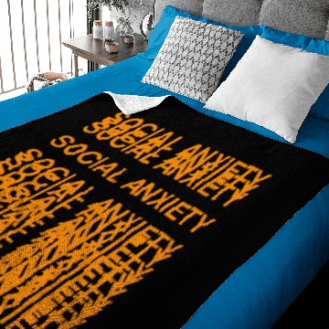 Discover anxiety amazon logo Baby Blankets