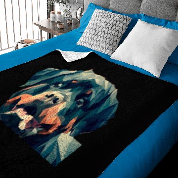 Discover Rottweiler dog Baby Blankets