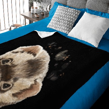 Discover Curious Ferret Baby Blankets