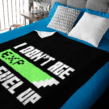 Discover I don't age, i level up Baby Blankets