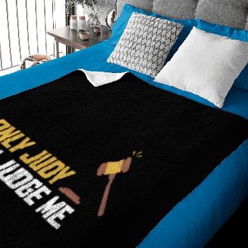 Discover Only Judy Can Judge Me Baby Blankets Funny