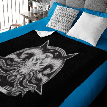 Discover Bull Skull Tentacles Baby Blankets