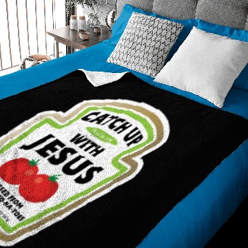 Discover Catch Up With Jesus Baby Blankets