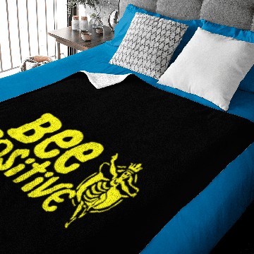 Discover Bee Positive Queen Bee Baby Blankets