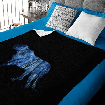 Discover Double-Exposure Animals Jaguar Gift Idea Baby Blankets