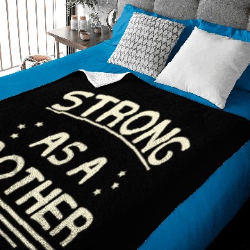 Discover strong as a mother Baby Blankets