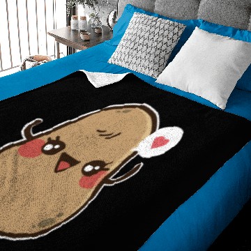 Discover Kawaii Potato Baby Blankets