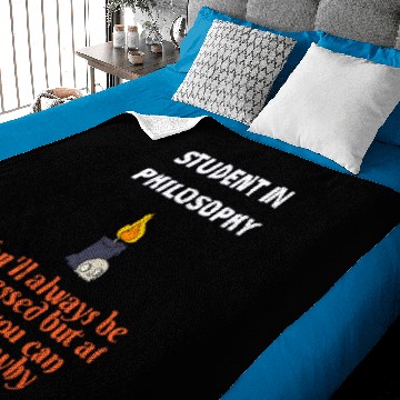 Discover Student in philosophy Baby Blankets