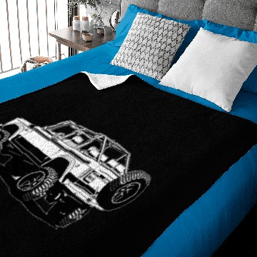 Discover Ford Bronco Baby Blankets