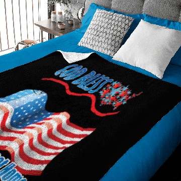 Discover God Bless America Baby Blankets