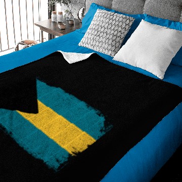 Discover Vintage Bahamas Flag Baby Blankets