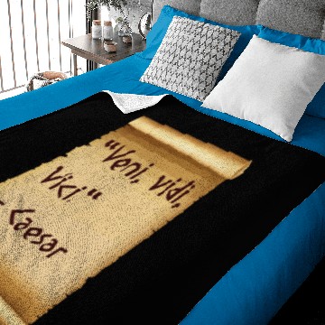 Discover Veni Vidi Vici Baby Blankets