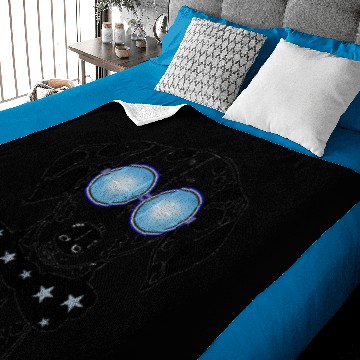 Discover Dalmatian dog with sunglasses cute animals Baby Blankets