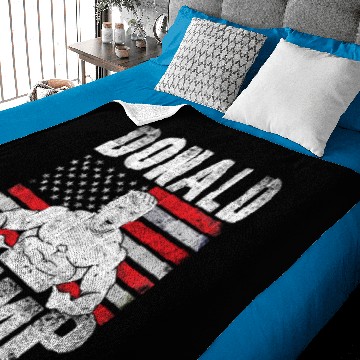 Discover Donald Pump Baby Blankets - Make America Strong Again