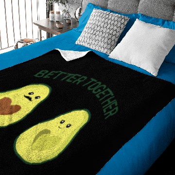 Discover Avocado Couples Better Together Baby Blankets
