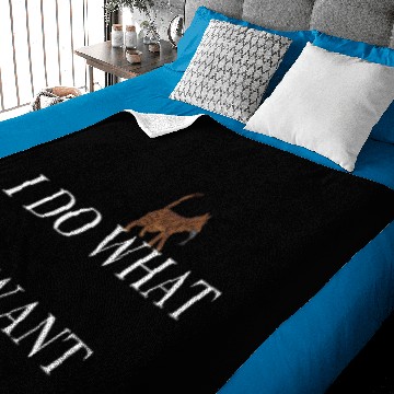 Discover I do what I want/cat lover/cat owner Baby Blankets