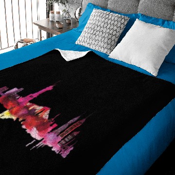 Discover New York skyline Baby Blankets