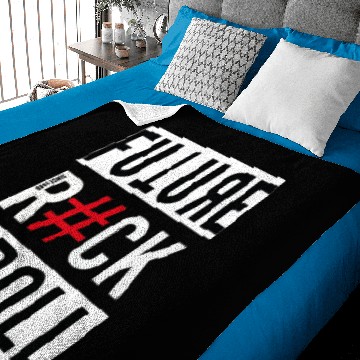 Discover Future Rock and Roll Baby Blankets
