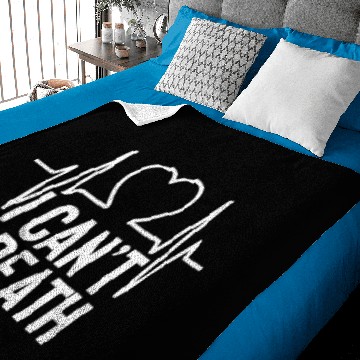Discover I Can’t Breath Baby Blankets