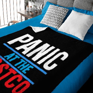Discover Panic at The Costco Funny 1 Baby Blankets