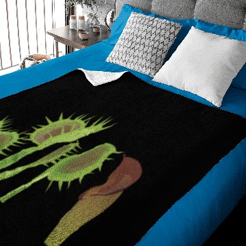 Discover Venus flytrap Carnivorous plant Baby Blankets