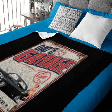 Discover Dad's Garage Chevelle Baby Blankets
