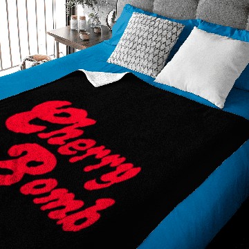 Discover Cherry bomb Baby Blankets
