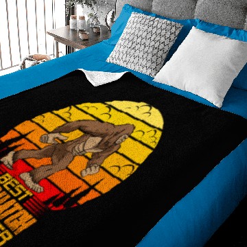 Discover Sasquatch Dad Ever Baby Blankets