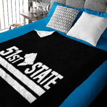 Discover 51st State New Washington DC Baby Blankets