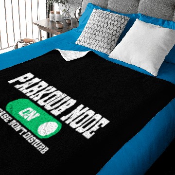 Discover Do not disturb Parkour mode Baby Blankets