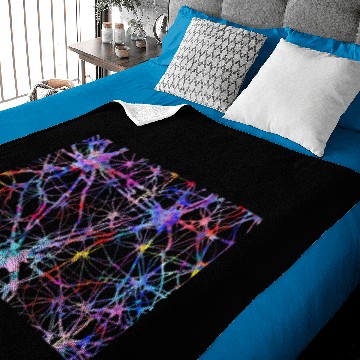 Discover Brain cell anatomy, Baby Blankets