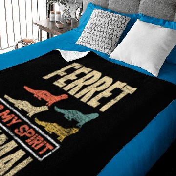 Discover Ferret Zoo Animal Gift Baby Blankets