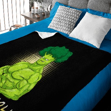 Discover Broccoli Broccoholic Vegetable Baby Blankets