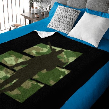 Discover Hunter Camouflage Baby Blankets