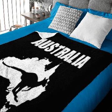 Discover Australian Kangaroo Baby Blankets