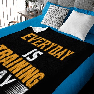 Discover Everyday Is Training Day Baby Blankets