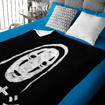 Discover Meme No Face Kaonashi Baby Blankets