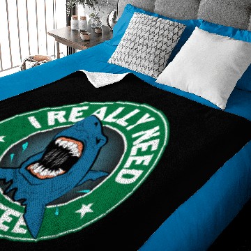 Discover I Really Need Coffee Starbucks Baby Blankets