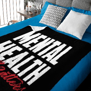 Discover Mental Health Matters Baby Blankets