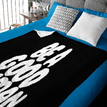 Discover nomad be a good human Baby Blankets