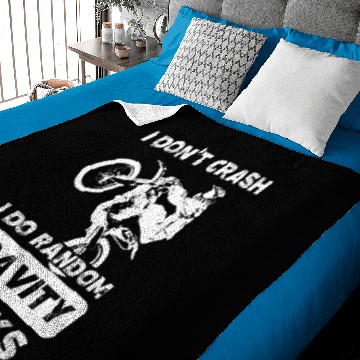 Discover I Don't Crash I Do Random Gravity Checks Baby Blankets