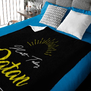 Discover Not Today Satan - Funny Quotes Baby Blankets