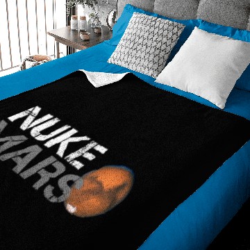 Discover Nuke Mars Baby Blankets