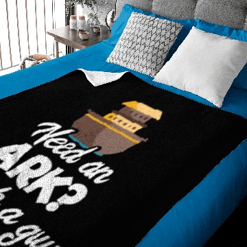 Discover Noah Ark Guy Baby Blankets