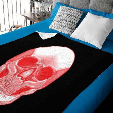Discover Red Crystal Skull Baby Blankets