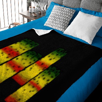 Discover Tapestry Trout Baby Blankets