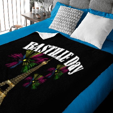 Discover Bastille Day Baby Blankets