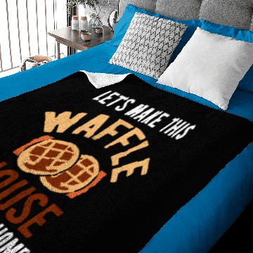 Discover Make Waffle House Waffle Home Baby Blankets