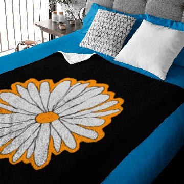 Discover Spring Daisy Tri blend Baby Blankets