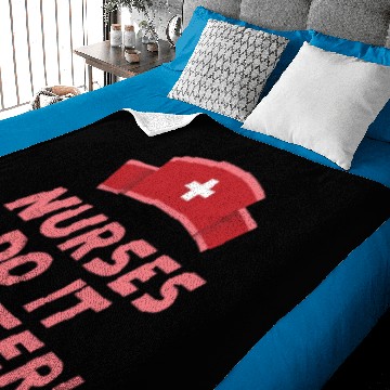 Discover nurses do it better Baby Blankets